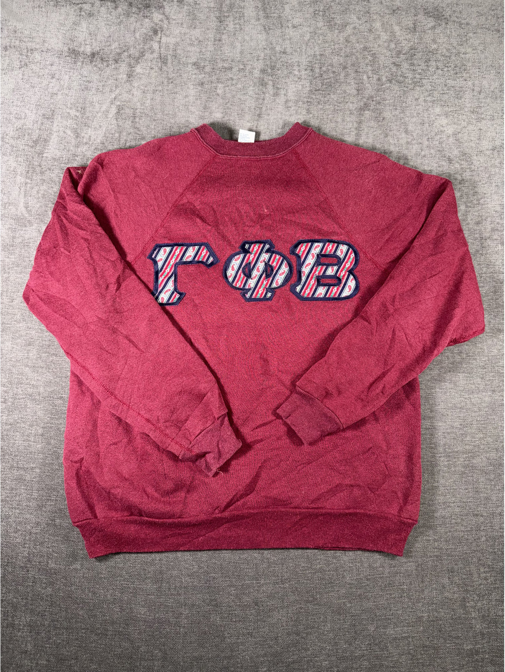 Vintage Discus Athletic Heavyweight Greek Letter Sweatshirt X-Large